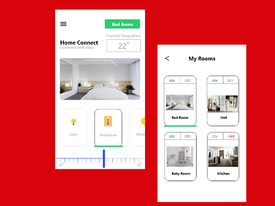 Smart Home Concept (Alexa0 alexa designs graphics iot like page top ui uidesign uidesigner uiux