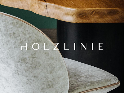 Holzlinie Branding belgium branding logo luxury sansserif typography woodwork