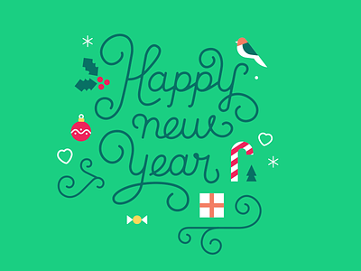 Happy New Year 2022 best wishes happy new year loop motion design typography