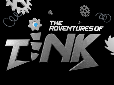 The Adventures of Tink art direction c4d cinema 4d game design logo