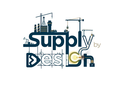 Supply by design flat illustration graphic design illustration minimal