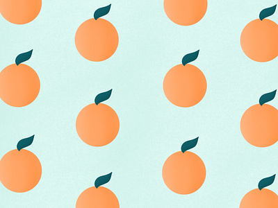 Oranges — pattern illustration
