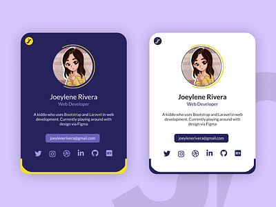 Profile Card UI