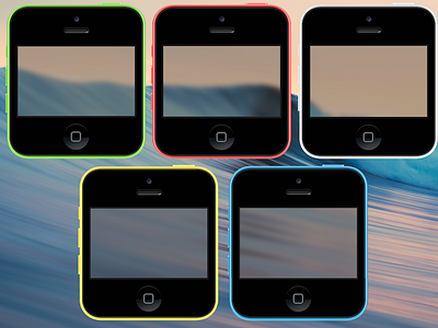 iPhone 5c Style Icons