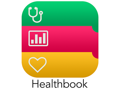 Healthbook iOS 8 Mockup healthbook icon ios 8 mockup