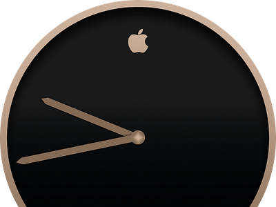 Apple + Movado Champagne Watch WIP