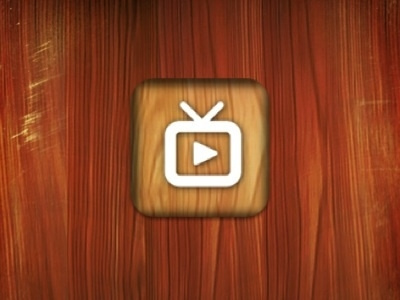 Wooden YouTube iOS iCon icon ios ipad iphone ipod video wood youtube