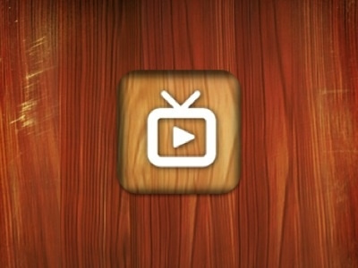 Wooden YouTube iOS iCon