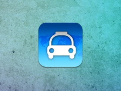 Parking Spot Finder iCon car icon ios ipad iphone ipod map maps retina