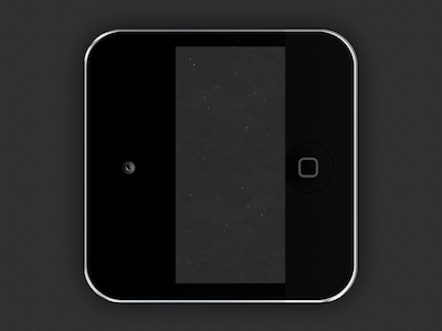 Black iPod Touch iOS Icon black icon ios ipad iphone ipod retina touch