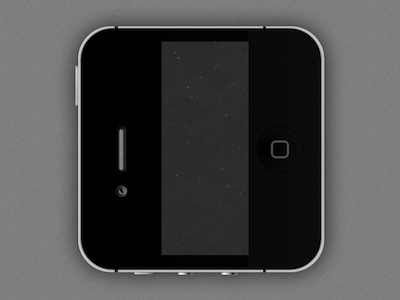 Black iPhone iOS Icon black icon ios ipad iphon ipod retina