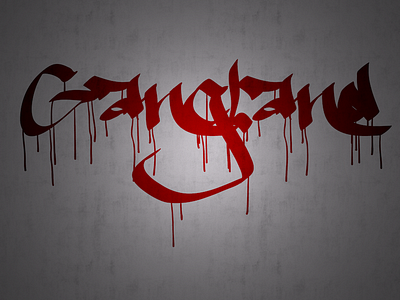 Gangland Graffiti Typography