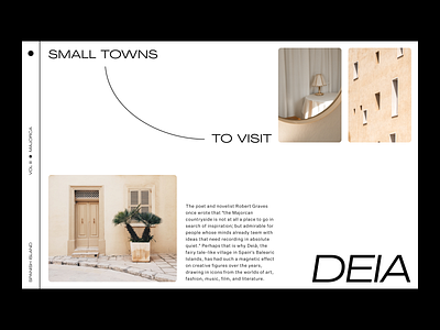 Deia : Page Layout