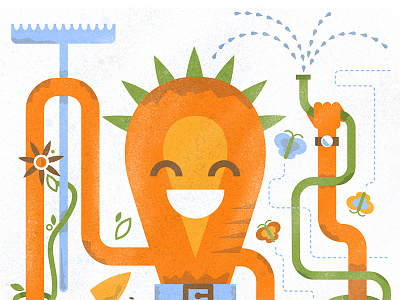 Happy Carrot Farmer