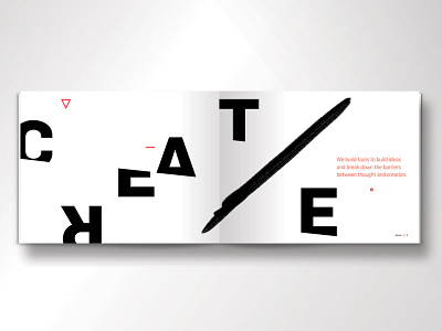 Create create grid layout mantra minimal swiss type