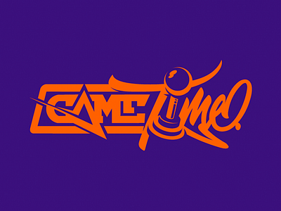 GameTime T-shirt Merchandising branding corporate identity corporate logo design illustration logo logo design marketing