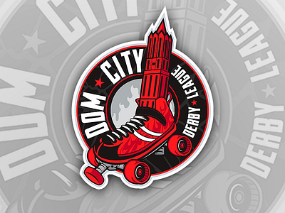 Dom City Derby League branding corporate identity corporate logo illustration logo design marketing