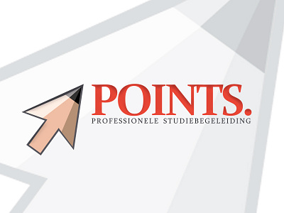 POINTS. corporate identity corporate logo education branding logo design professional study