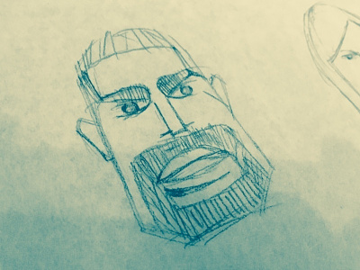 Man Face Sketch face man sketch