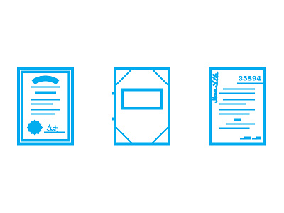 Real Estate Document Icons