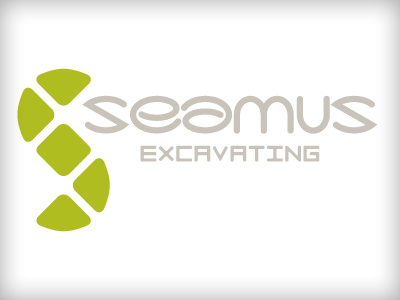 Seamus construction hand lettered vector