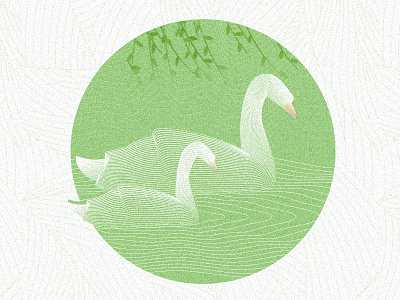 Goose goose illustration leaf logo mountains nature outdoors poster sky typography wild