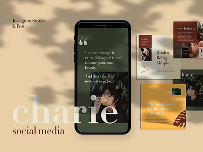 Charie Instagram Template