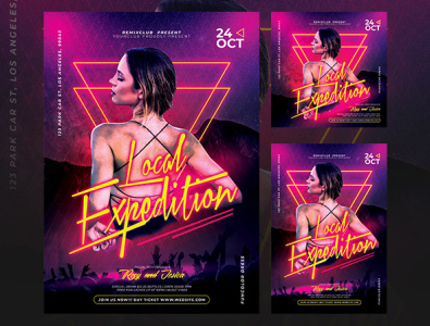 Club Party Flyer Template artwork club club flyer clubbing design event flyer events flyer flyer design hot night nightclub nightlife party poster poster art poster design socialmedia typography woman