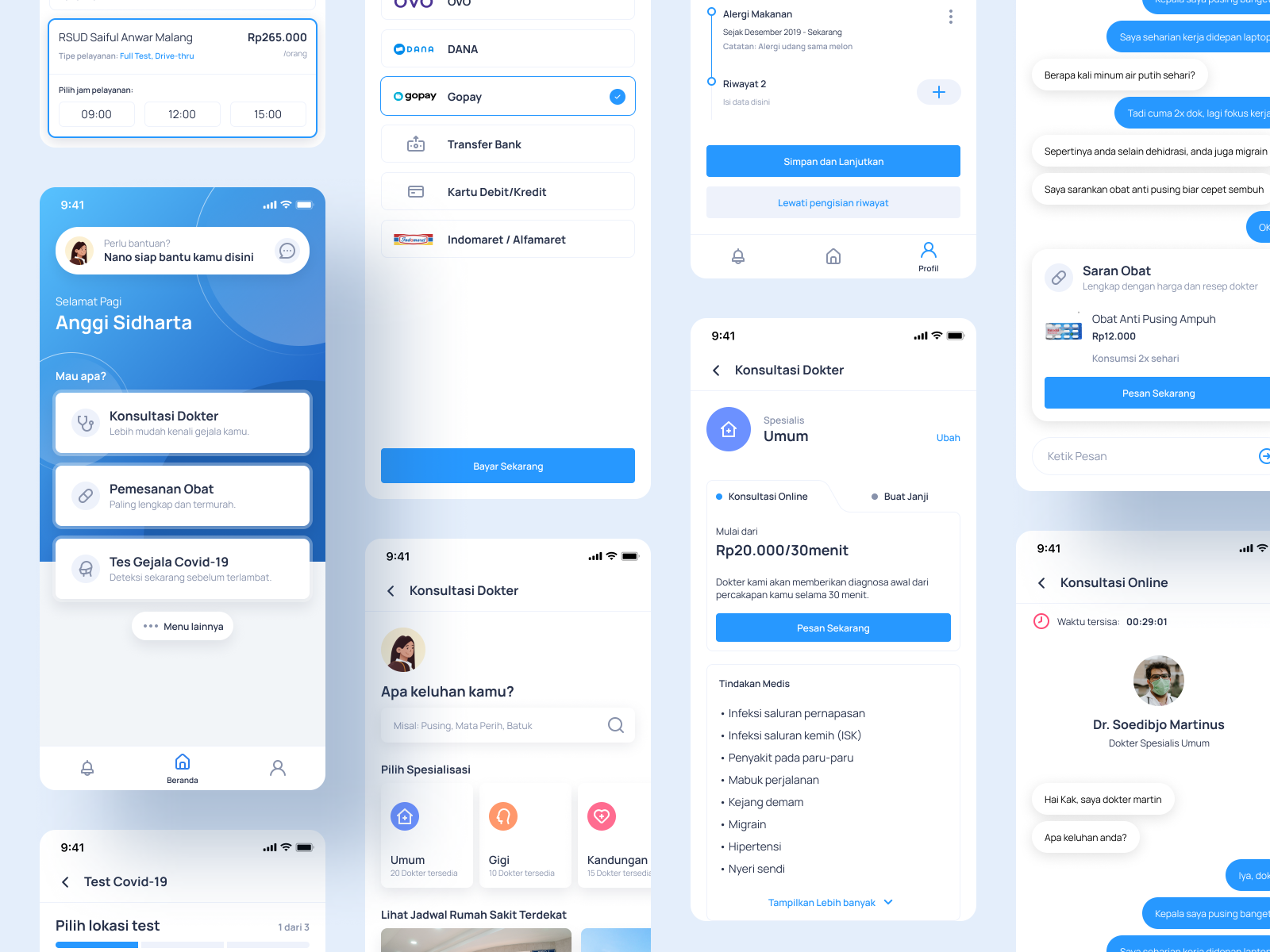 Personal Health Assistant 🧬 by Roa Nuha Kalijaga on Dribbble