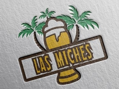 Las Miches 2 beer branding logo logo design mascot mascot logo