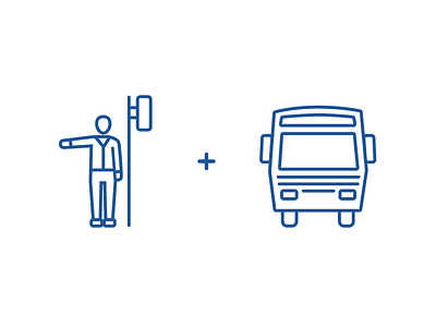 Public Transport Icons bus icon design transport