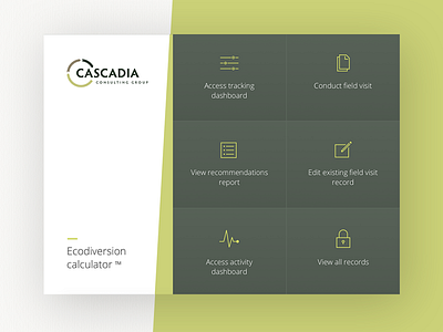 Cascadia - Eco-Diversion Calculator app