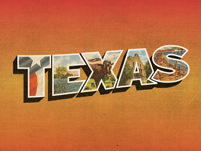 Texas old postcards texas type