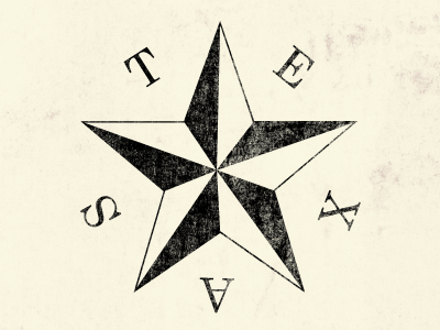 Texas Yall austin illustration notecards star texas