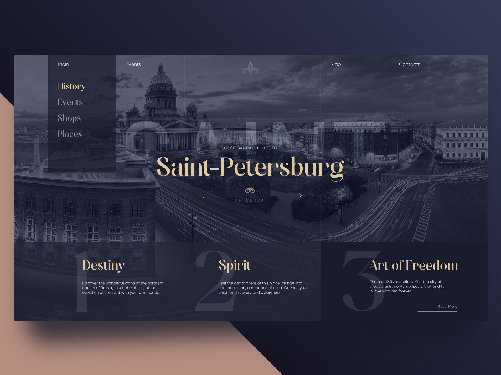 Saint Petersburg Events by Igor Bogdanov♠ on Dribbble