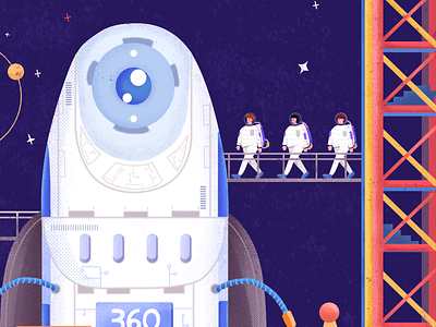 《360度探索2019》新年日历设计 插图 设计