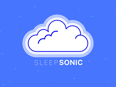 Sleep Sonic Logo Play 1 branding design illustration logo simple ui vector