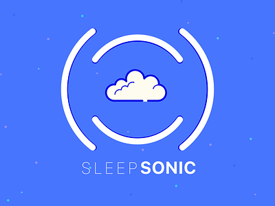 Sleep Sonic Logo Play 3 app branding design illustration logo mobile simple ux vector