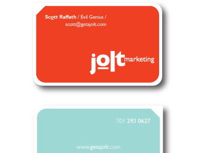 Business Cards bright clean simple