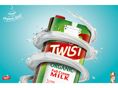 Twist Milk Creative Ad