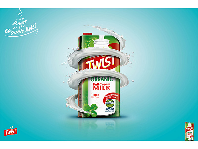 Twist Milk Creative Ad 2 milk organic twist