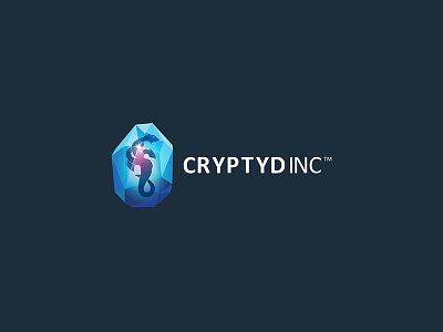 Cryptyd Games Logo brand branding calligraphy corporate font icon identity logo typo typography