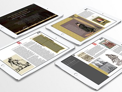 Ebook UI design