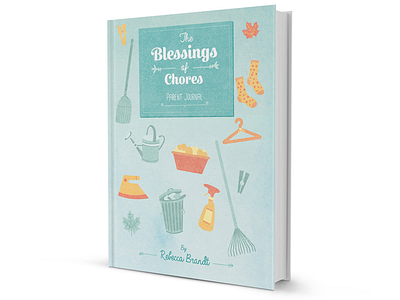 Blesing of Chores book cover design editorial freelance graphic print visual