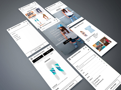 Second to naked app app design digitaldesign graphicdesign mobile productdesign retail shop uidesign ux