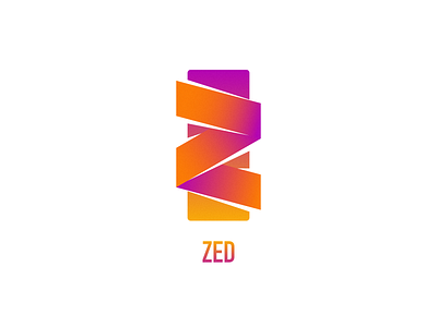 ZED Logo branding icon logo minimal vector