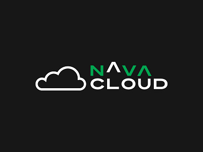 Nava Cloud cloud icon logo minimalism navigation simple storage