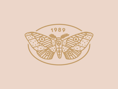 Afterhours branding design handdrawn identity illustration logo mark monoline moth