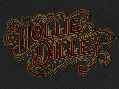 Hollie Dilley Logo branding design identity design illustration logo typography vector