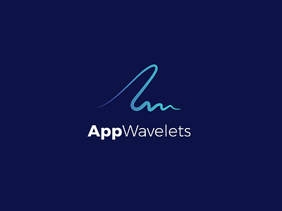 App Wavelets app brand branding design icon logo typography web